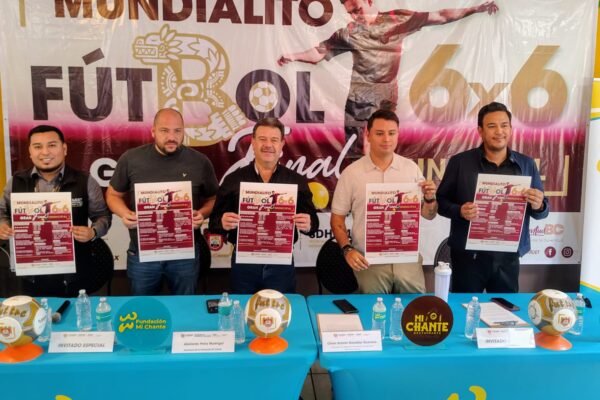 Lanza IMDET el Mundialito de Futbol 6×6 Proyecto Tijuana