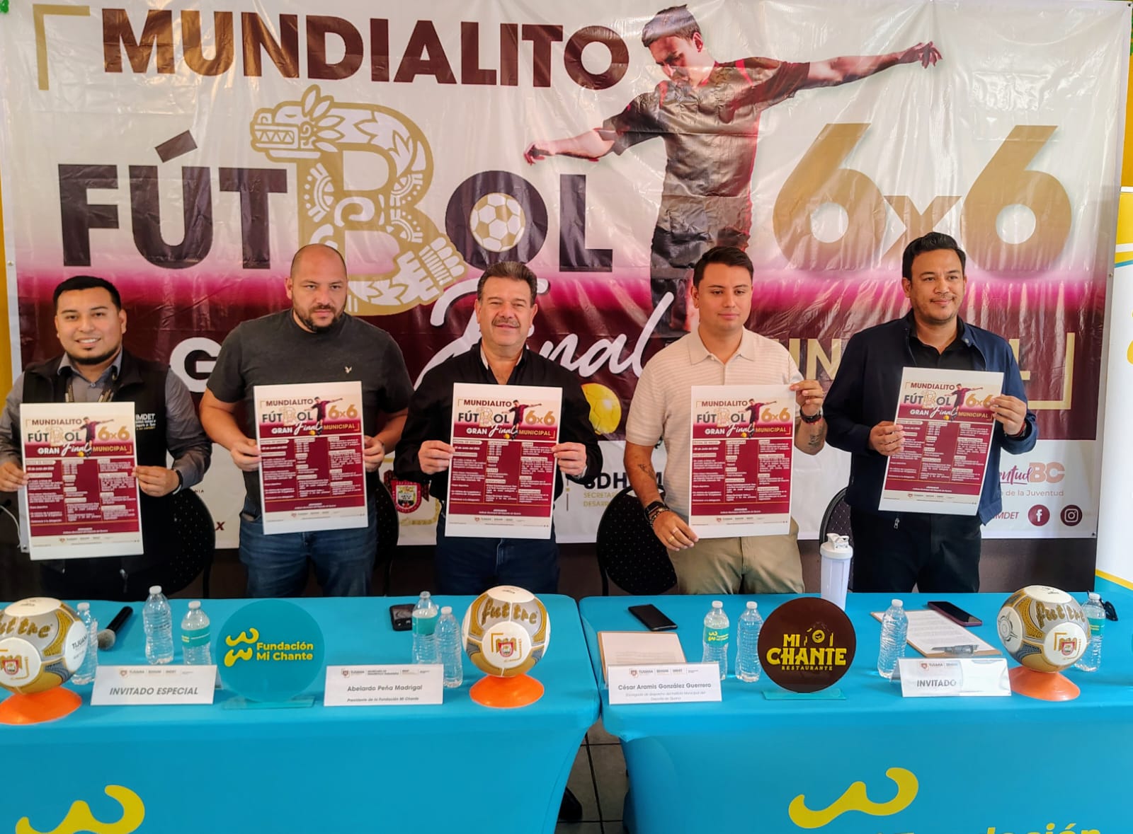 Lanza IMDET el Mundialito de Futbol 6×6 Proyecto Tijuana
