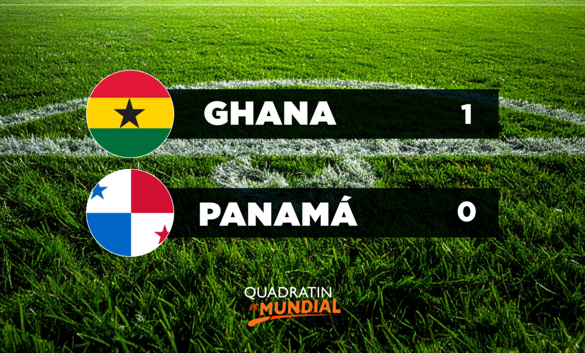 Ghana vence 1-0 a Panamá con gol de último minuto en el Mundial 2026