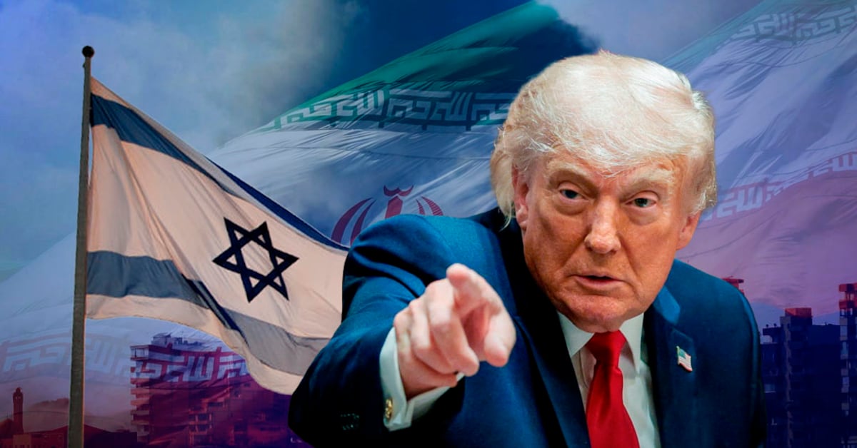 Irán lanza misiles contra Israel y Trump pide a Netanyahu no contraatacar