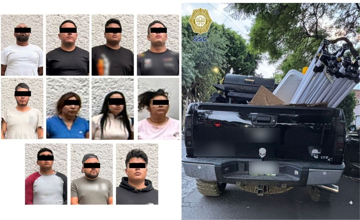 Detienen a 12 personas por narcotráfico en Gustavo A. Madero y a un hombre por maltrato animal en Cuauhtémoc