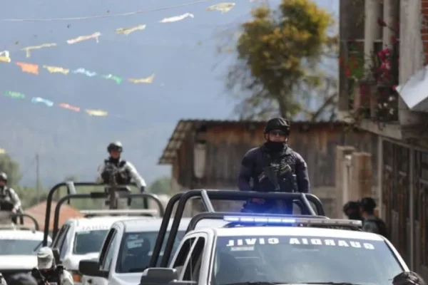 Emboscada armada en Nahuatzen deja cinco agentes de la Guardia Civil muertos y diez heridos