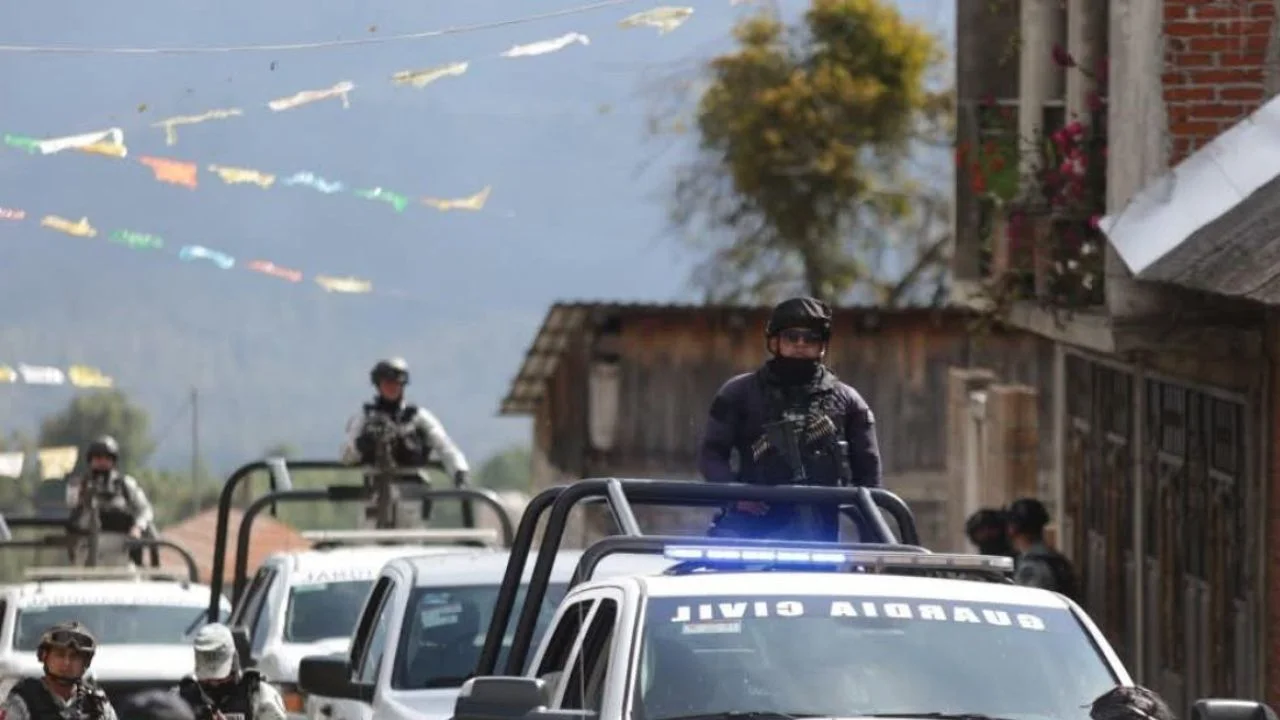 Emboscada armada en Nahuatzen deja cinco agentes de la Guardia Civil muertos y diez heridos