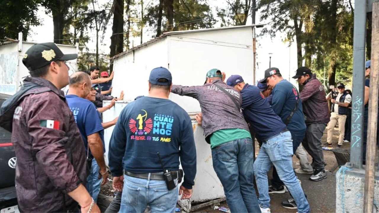Recuperan 5 mil 250 metros cuadrados de espacio público en la colonia Peralvillo