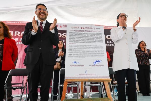 ISSSTE y Gobierno de la CDMX firman convenio para regularización patrimonial en Tlalpan