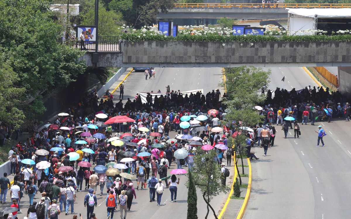 CNTE entra en receso sin acuerdo y exige mesa con Sheinbaum tras bloqueos en CDMX