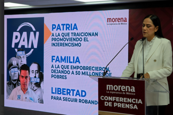 Morena descalifica propuestas del PAN por mantener visión neoliberal y carecer de ideas nuevas
