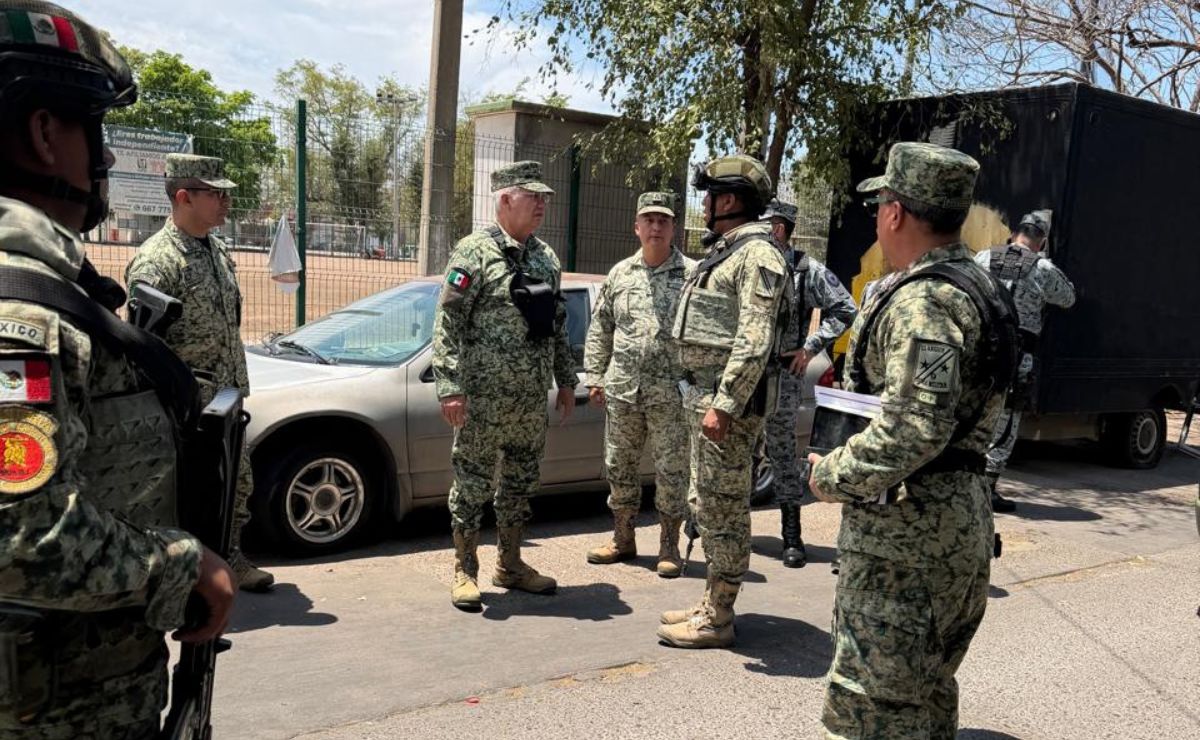 Generales Trevilla y Briseño supervisan operaciones de seguridad en Culiacán