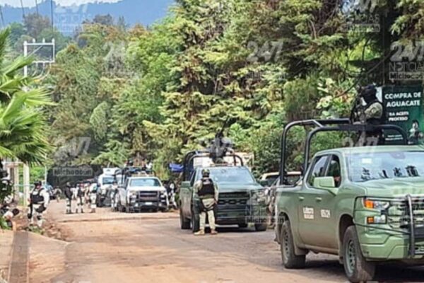 Enfrentamiento en Uruapan deja seis muertos y un detenido
