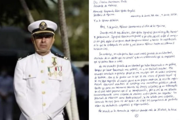 Vicealmirante Farías Laguna acusa desde prisión a integrantes de Morena de ser responsables del huachicol fiscal