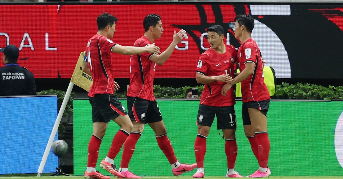 Corea del Sur vence 2-1 a Chequia en su debut del Mundial 2026