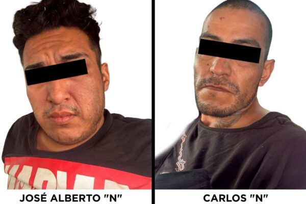 Detienen a dos presuntos responsables del robo de relojes de lujo provenientes del AIFA en Ecatepec