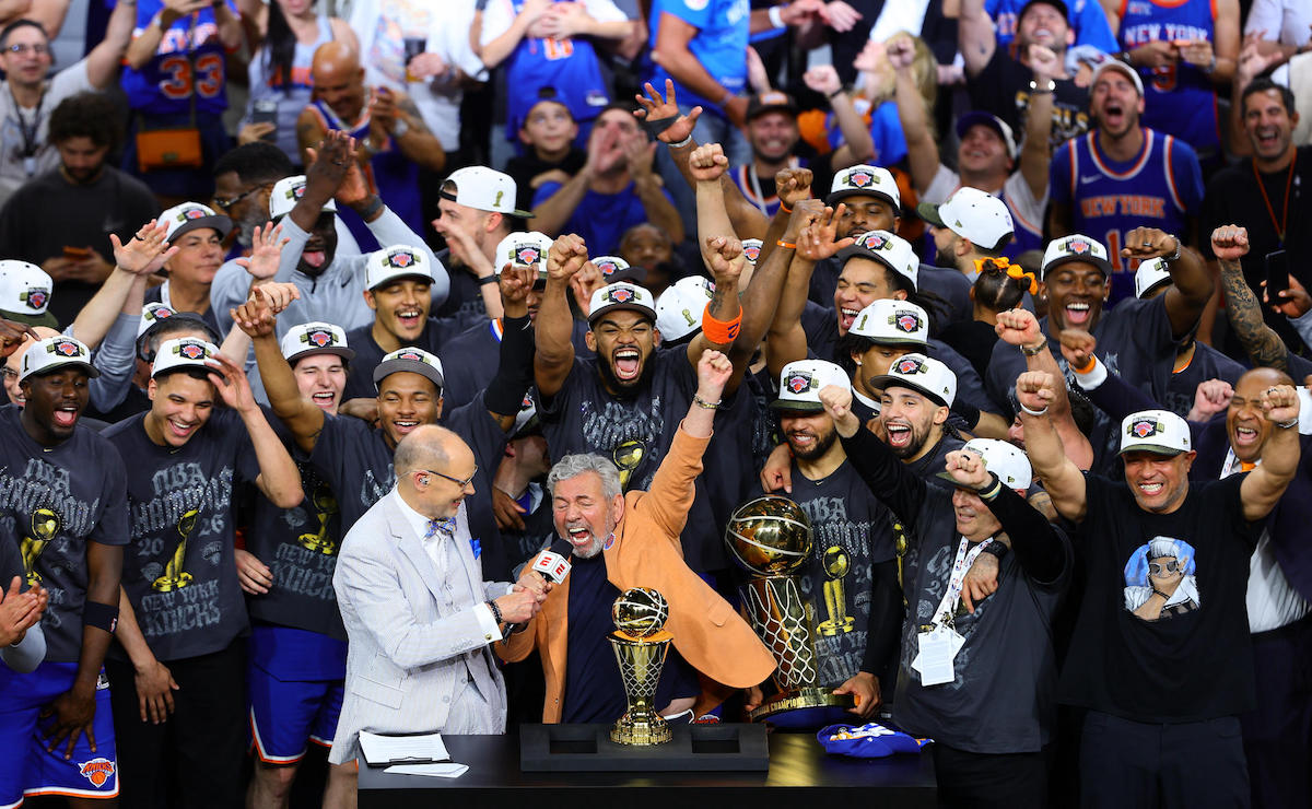 New York Knicks conquistan el campeonato de la NBA tras 53 años