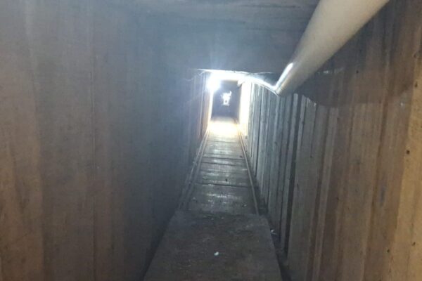 Descubren narcotúnel de 265 metros en Tijuana durante cateo
