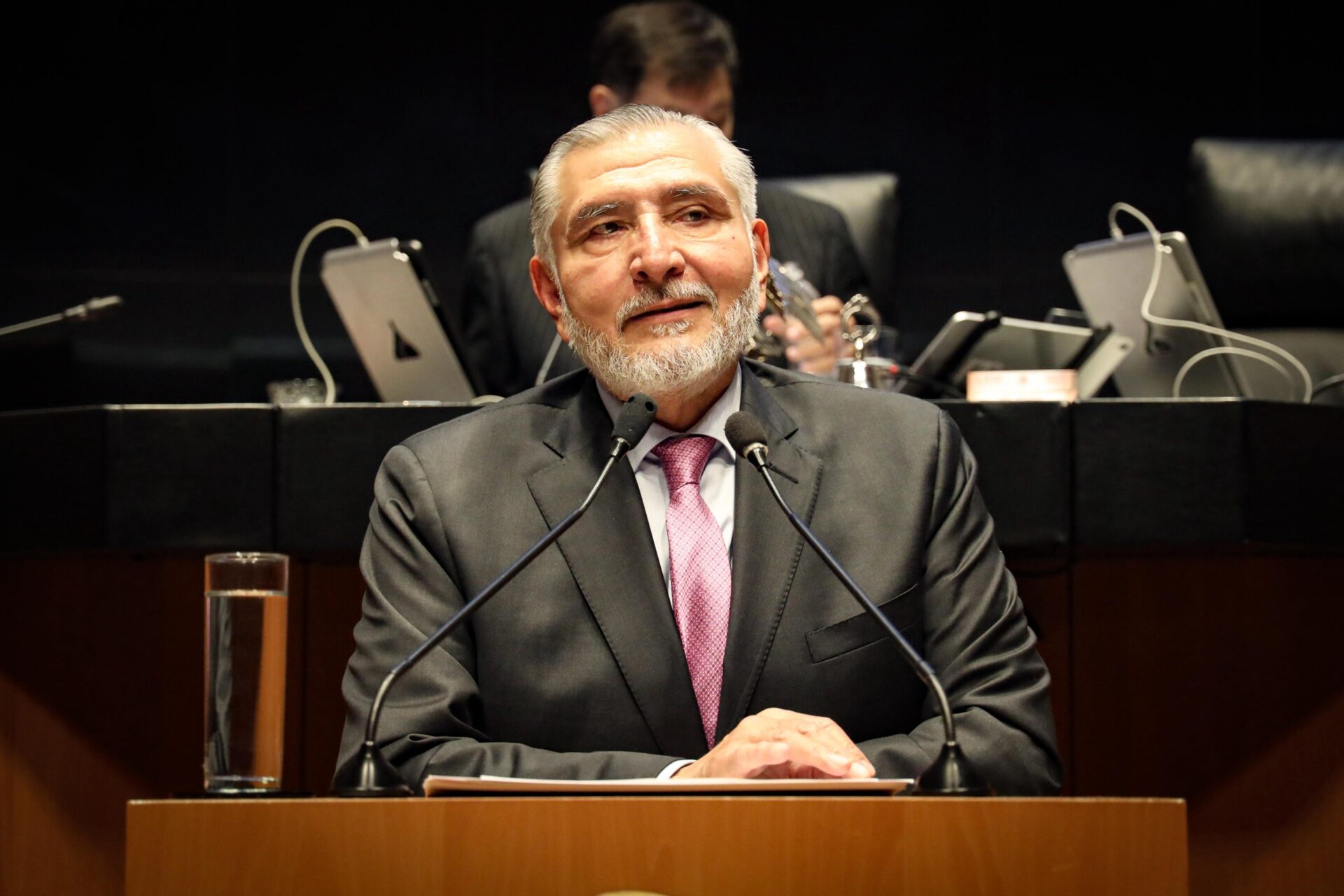 Ignacio Mier defiende a senadores de Morena ante señalamientos de EE.UU.