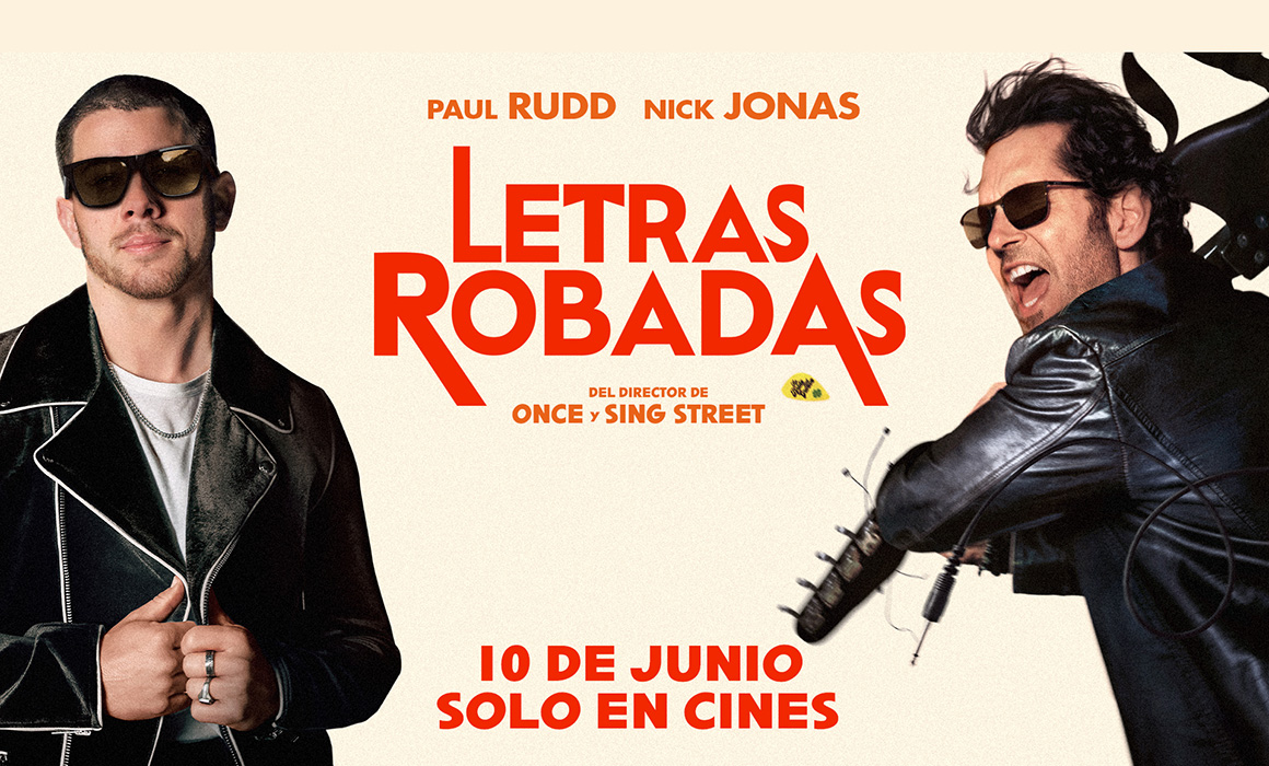 Estrena ‘Letras robadas’, comedia musical de John Carney con Nick Jonas y Paul Rudd