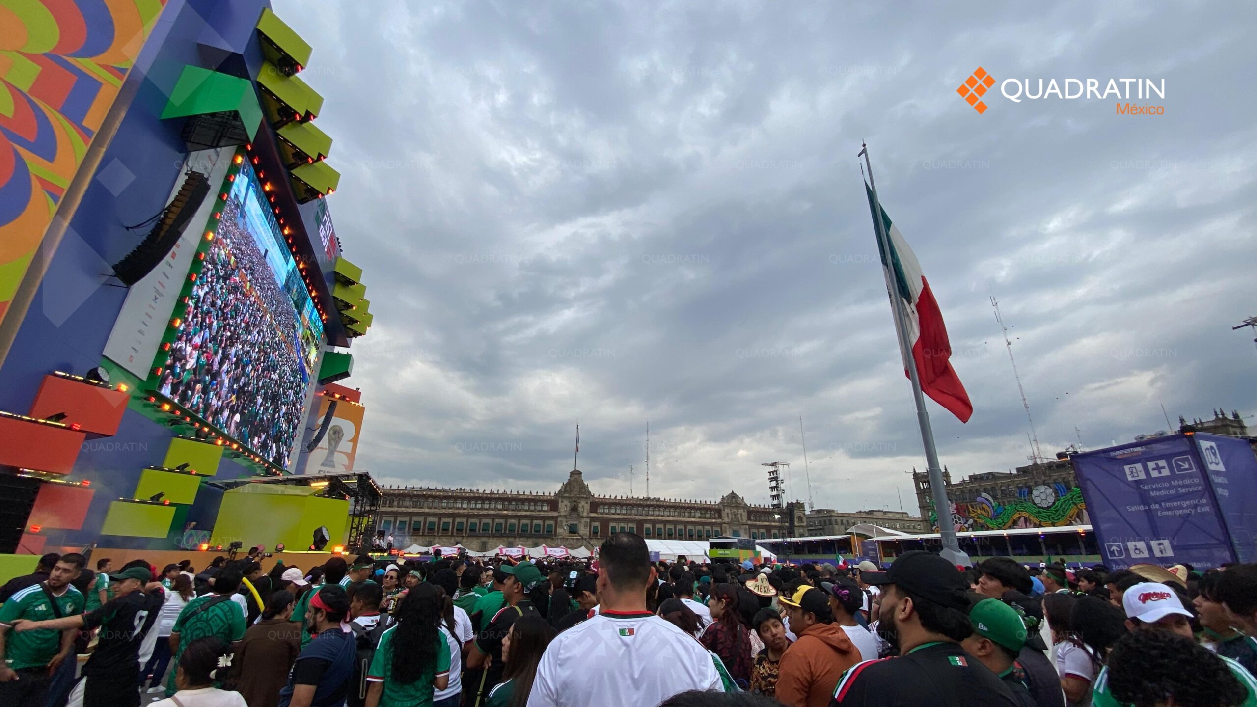 CDMX habilita 18 puntos en Reforma para ver México vs Chequia; cierran estación Zócalo