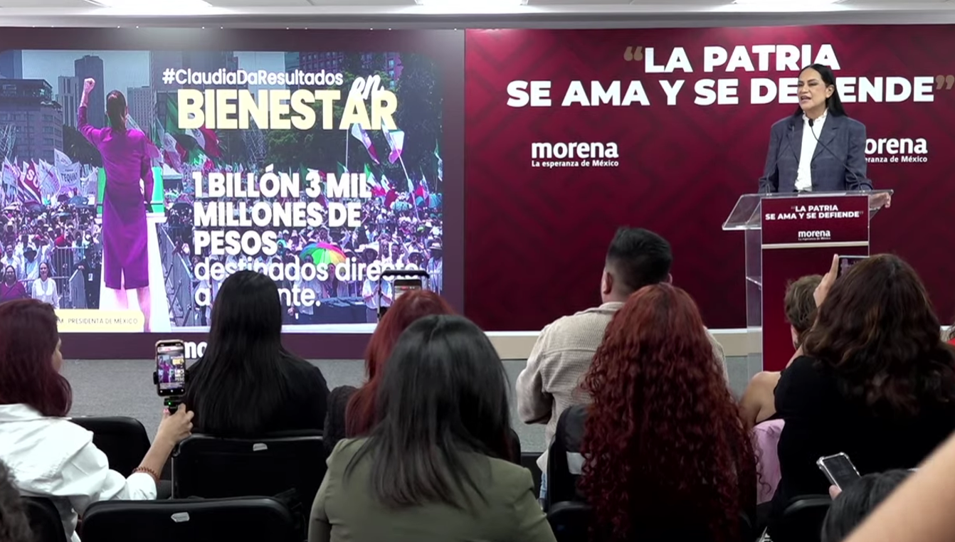 Morena celebra segundo aniversario del triunfo de Sheinbaum y destaca avances en bienestar y vivienda