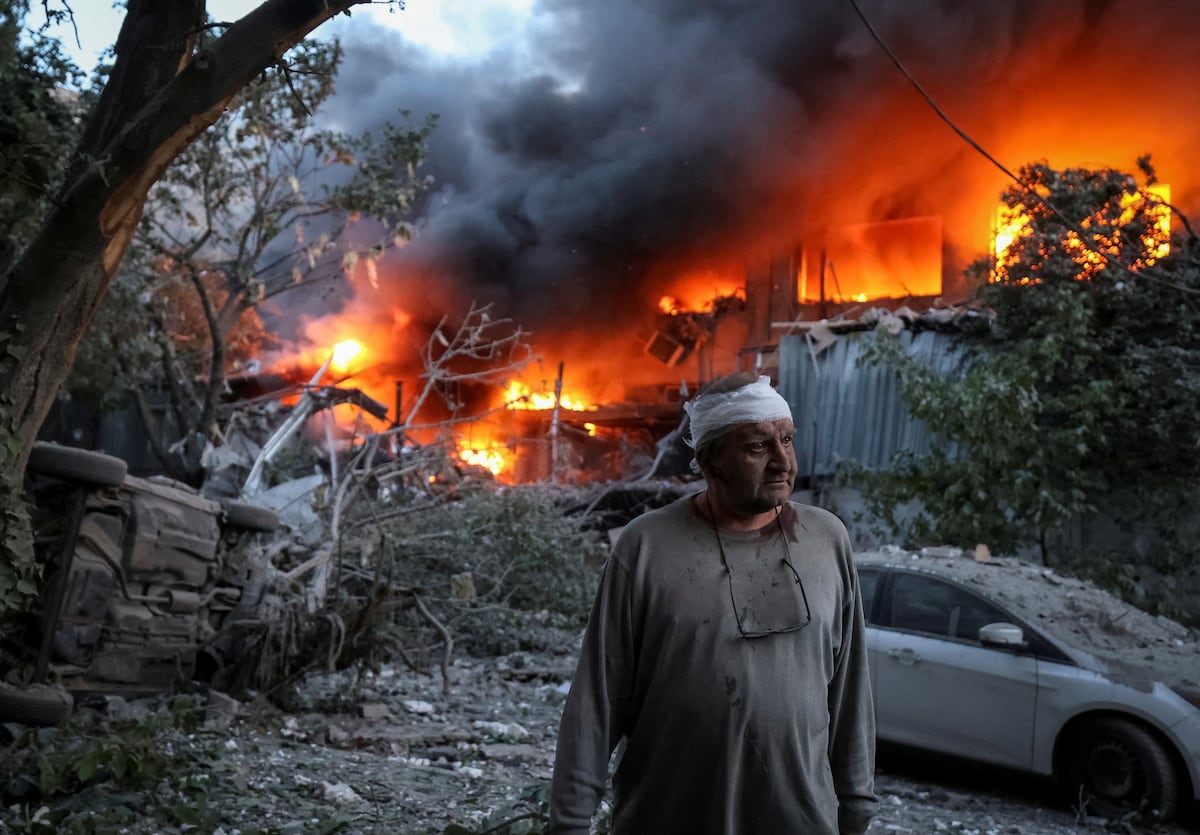 Rusia lanza ataque masivo con misiles y drones contra Ucrania y deja al menos 18 muertos