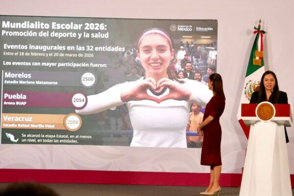 Participan más de 1.18 millones de estudiantes en el Mundialito Escolar y Copa CONADE 2026