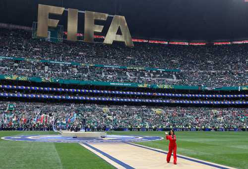 México vence 2-0 a Sudáfrica en el partido inaugural del Mundial 2026 en el Estadio Azteca