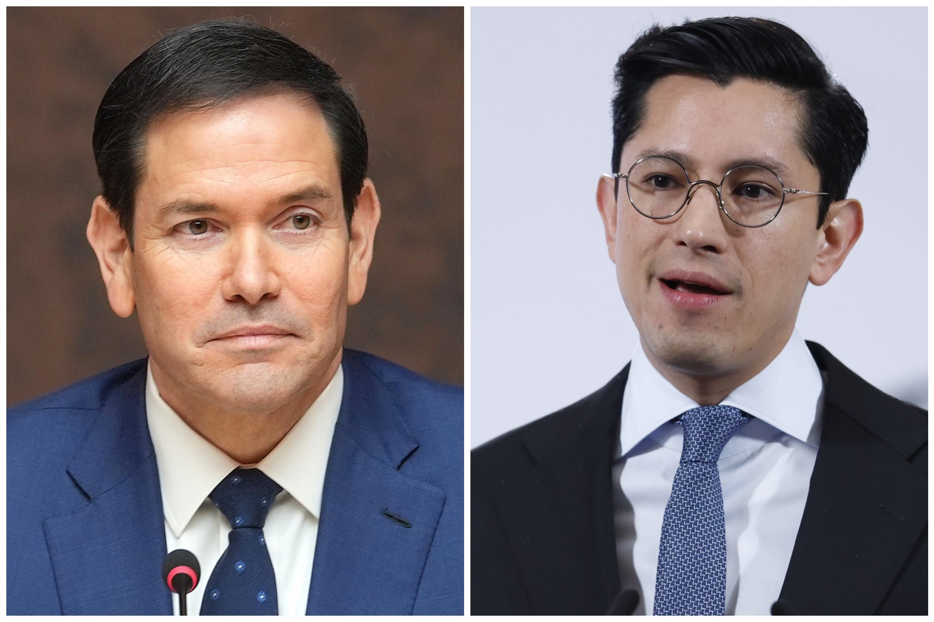 Roberto Velasco y Marco Rubio dialogan sobre seguridad, migración y comercio