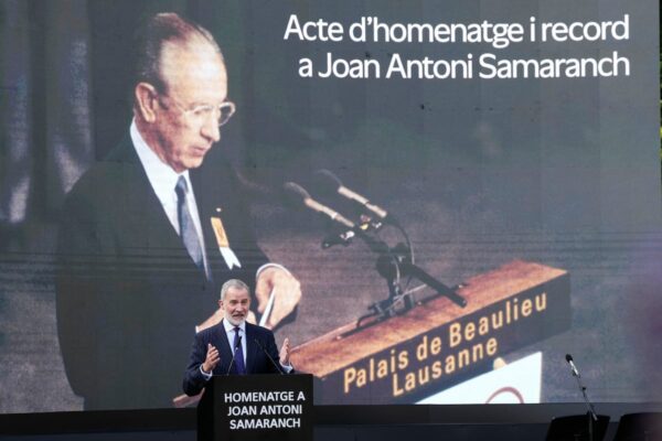 Barcelona rinde homenaje a Juan Antonio Samaranch con la presencia del Rey y las principales instituciones