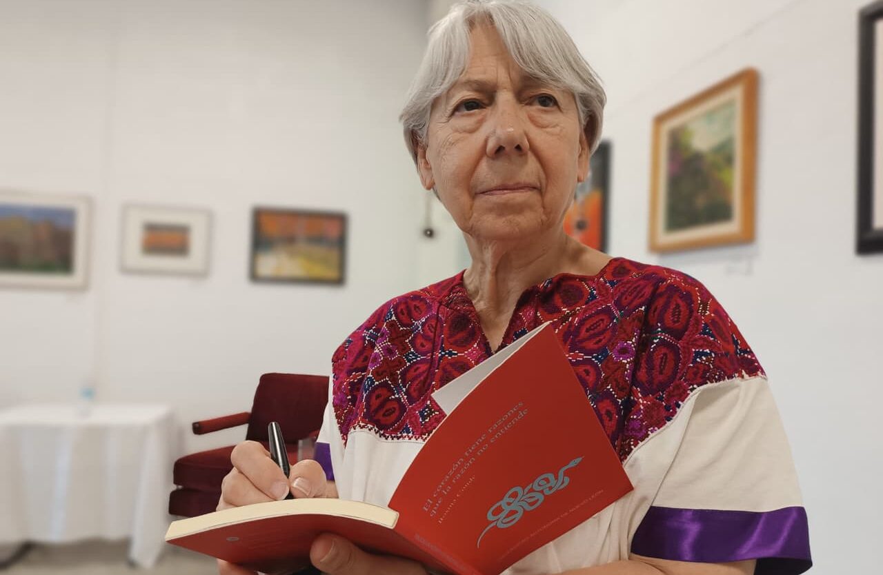 Rosina Conde presenta en Tijuana su nuevo libro de cuentos ‘El corazón tiene razones que la razón no entiende’