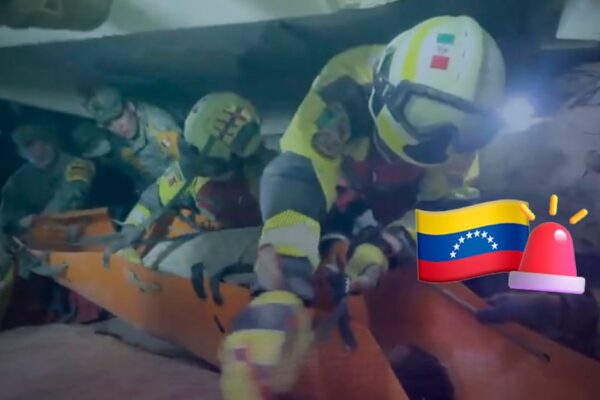Suben a 1,450 los muertos por sismos en Venezuela; Ejército Mexicano rescata a un menor