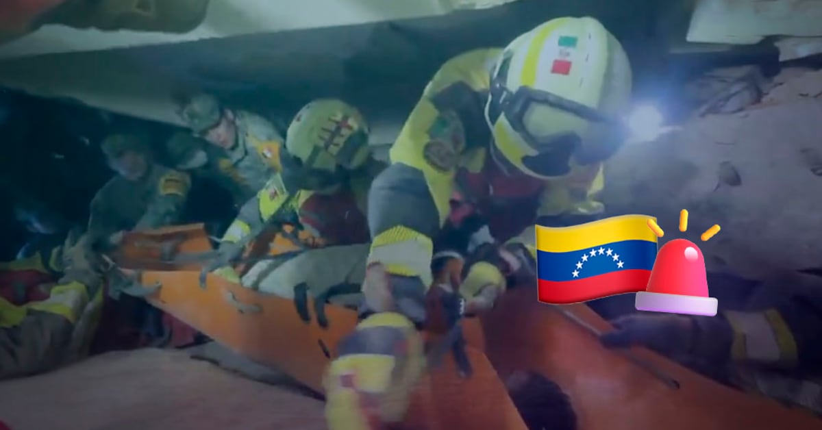 Suben a 1,450 los muertos por sismos en Venezuela; Ejército Mexicano rescata a un menor