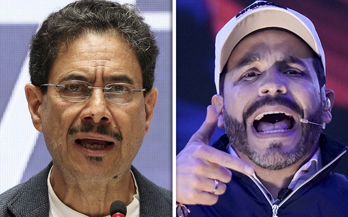 Colombia define hoy su presidente entre Abelardo de la Espriella e Iván Cepeda
