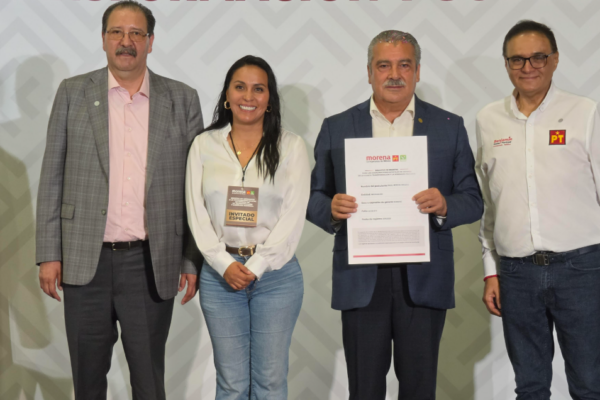 Raúl Morón recibe respaldo del PT para aspirar a la Coordinación de la Defensa de la Transformación en Michoacán
