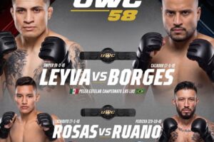 UWC 58 ofrecerá dos peleas de campeonato en la Arena Tecate