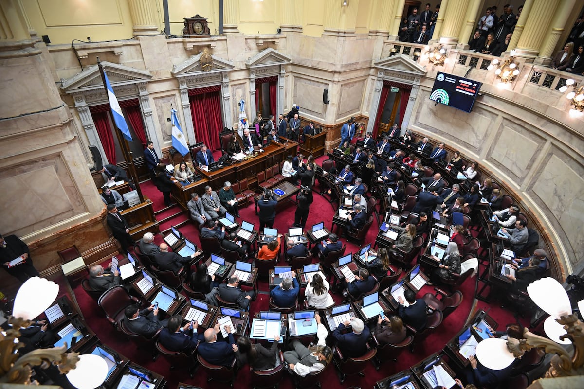 Senado argentino aprueba designación de jueza vetada por el presidente Milei