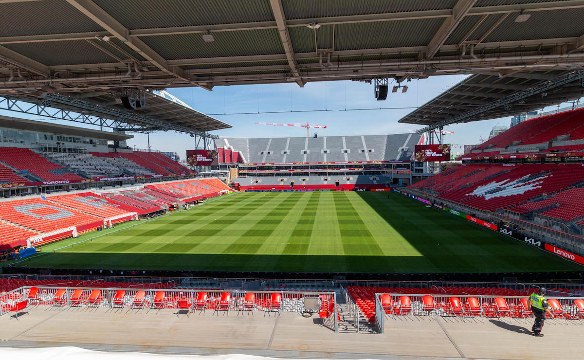 Estadio de Toronto ultima detalles para el Mundial 2026; FIFA cambia protocolo de inauguración
