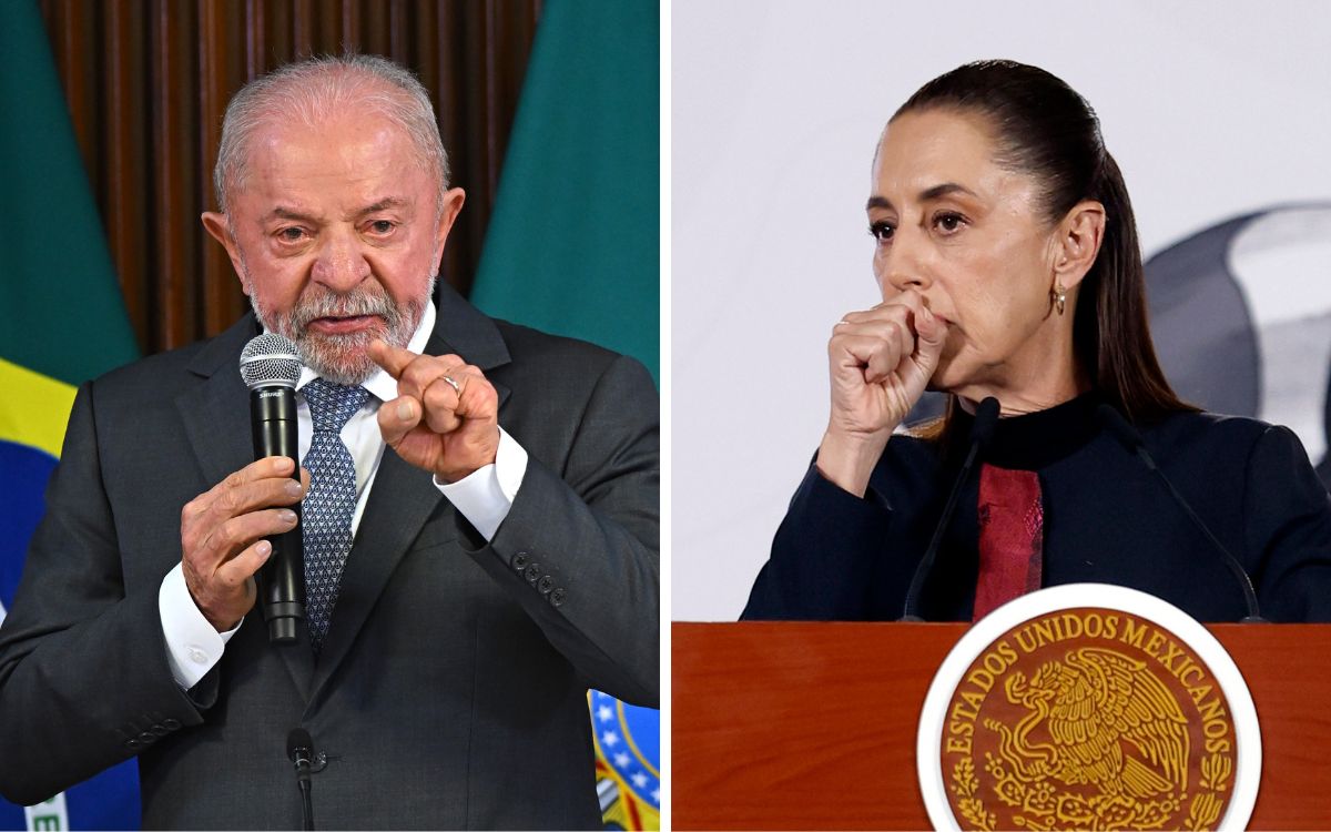 Lula compara protestas en México con crisis de 2013 en Brasil y habla con Sheinbaum