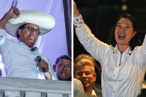 Empate técnico entre Sánchez y Fujimori en elecciones presidenciales de Perú