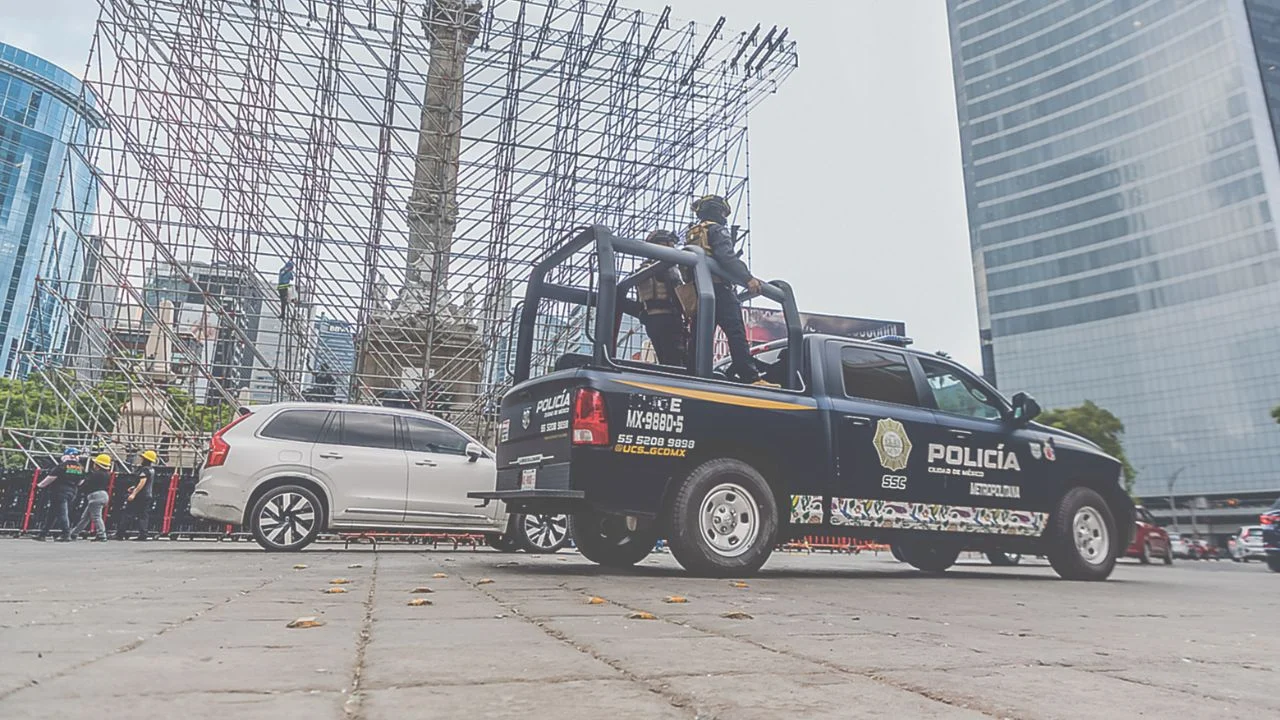 Despliega CDMX operativo con 56 mil policías para partido de México vs Chequia