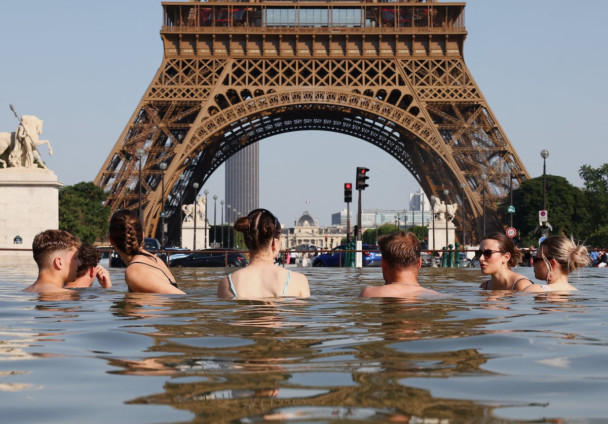 Francia registra su día más caluroso desde 1947 y suma 40 muertes por ahogamiento
