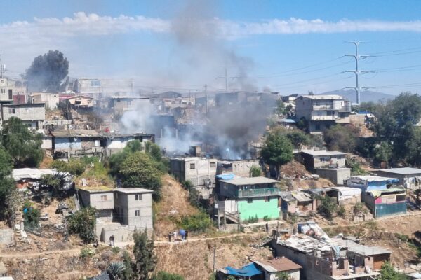 Incendios en Tijuana afectan ocho viviendas sin dejar lesionados