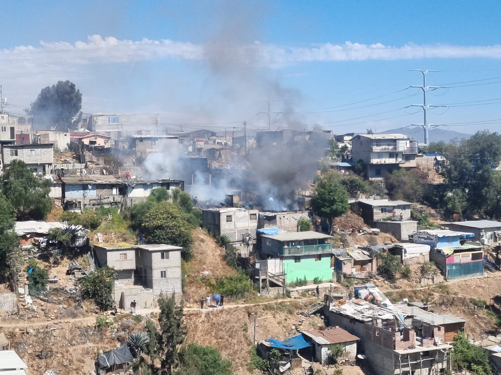 Incendios en Tijuana afectan ocho viviendas sin dejar lesionados