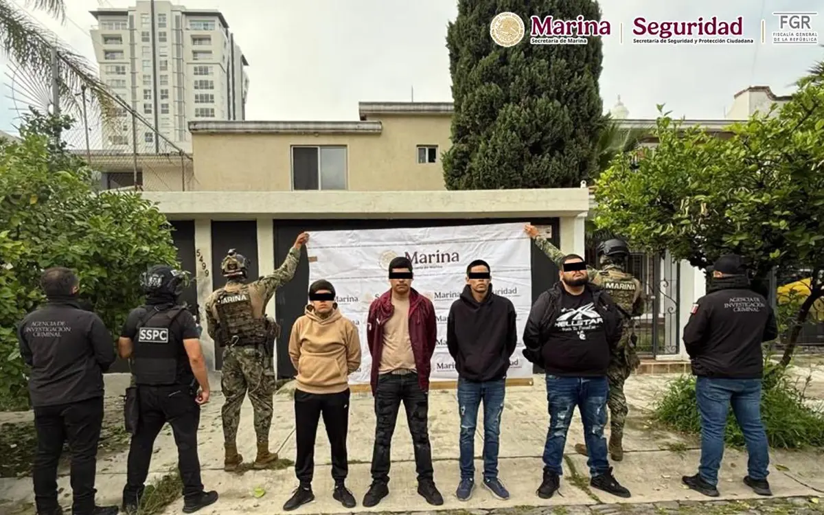 Detienen a seis presuntos integrantes de Los Deltas, brazo armado del CJNG, en Zapopan