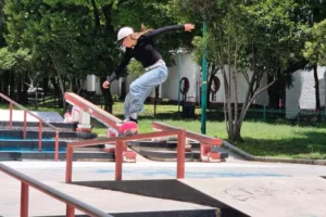 Geraldine Sánchez y Brayan Coria representarán a México en skateboarding street en Juegos Centroamericanos