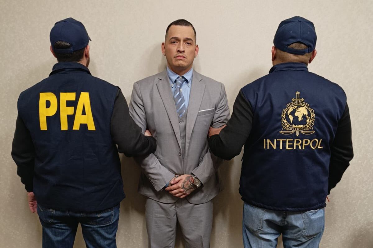 Capturan en Buenos Aires a ciudadano mexicano buscado por Interpol por narcotráfico