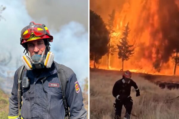 Relato de un bombero sobre el incendio en la Sierra Oeste: “Una destrucción así de brutal solo la entiendes cuando la ves”