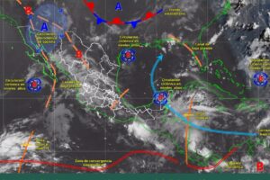 Alertan por lluvias intensas y riesgo de deslizamientos en múltiples regiones de México