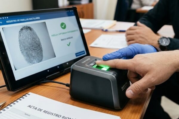EE. UU. formaliza registro obligatorio de huellas dactilares para extranjeros sin historial federal