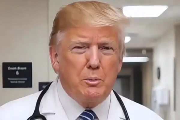 Trump publica video deepfake burlándose de críticos con ‘Síndrome de Trastorno de Trump’