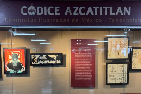 Exhiben Códice Azcatitlan en estación Pino Suárez de la Línea 2 del Metro