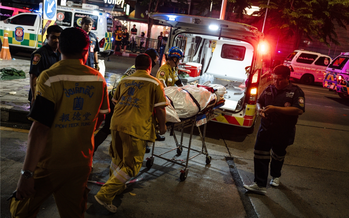 Incendio en bar de Bangkok deja 27 muertos y 18 heridos